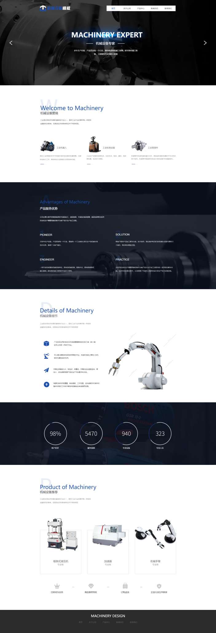 专业数控机械臂