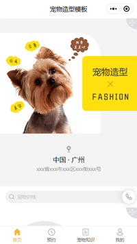 宠物店加盟-广州宠物店小程序模板