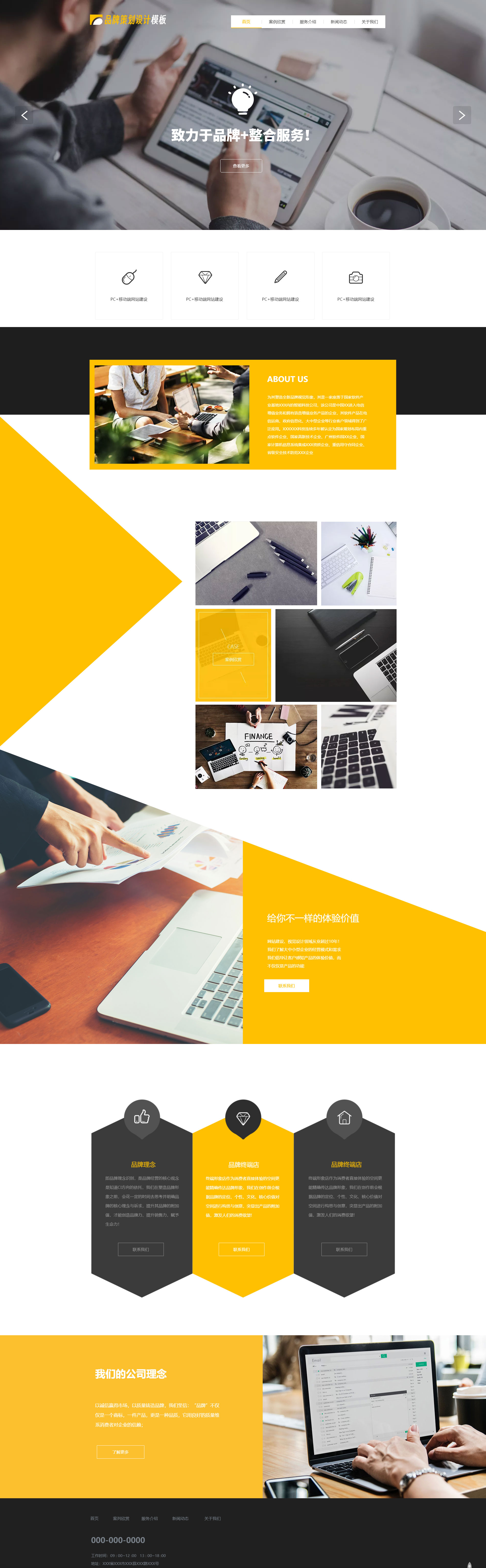 專業(yè)廣告推廣策劃公司模板