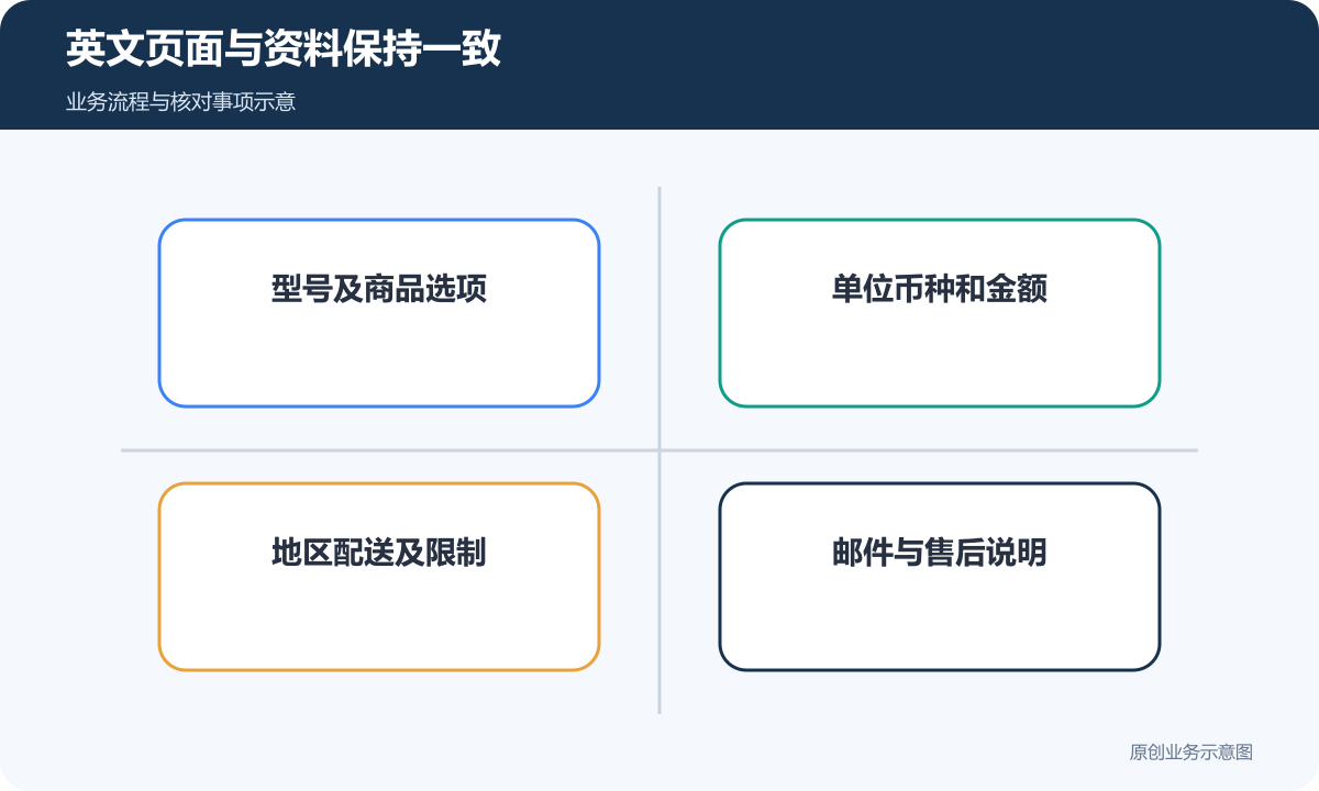英文图文、单位费用、地区条件与邮件保持一致