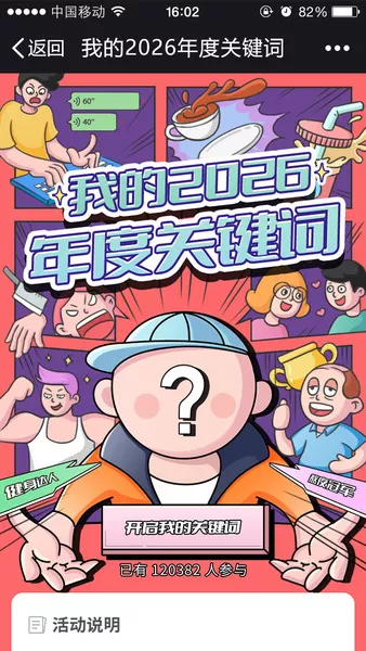 我的2025年度关键词h5模板