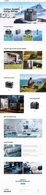 B2B-专业锂电池企业网站模板