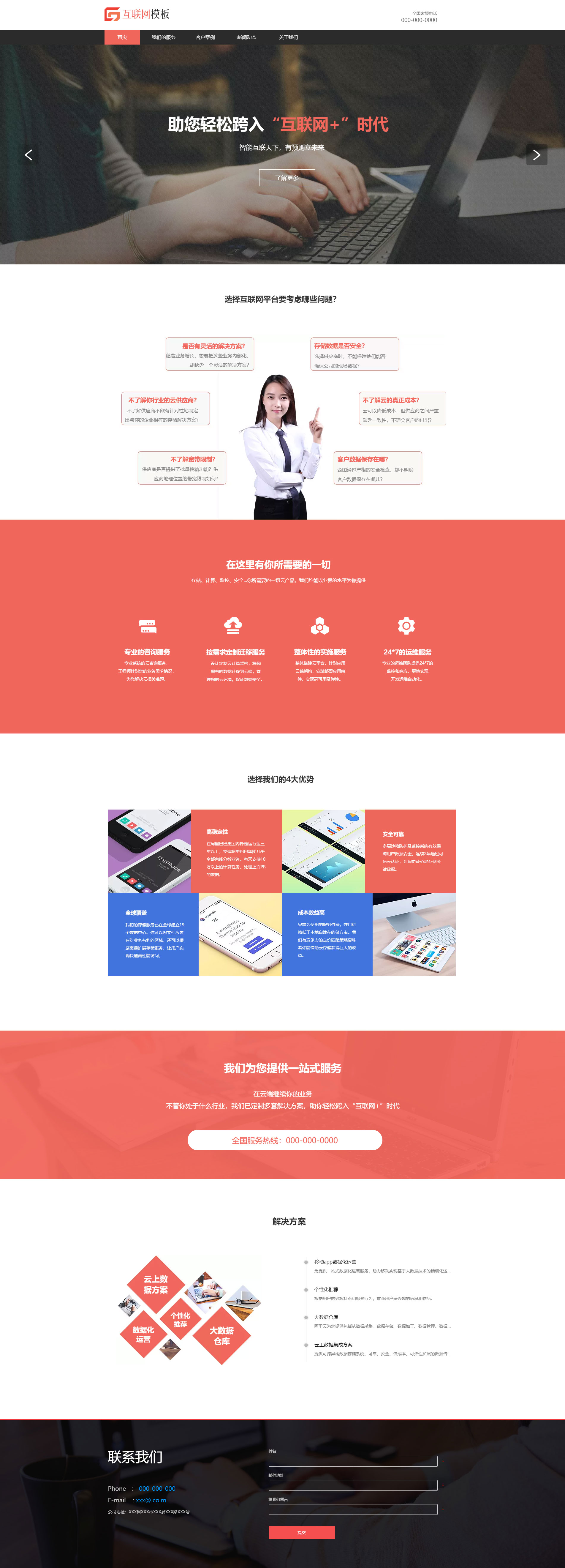 精选互联网数据运维企业模板