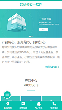 宠物移动端模板网站