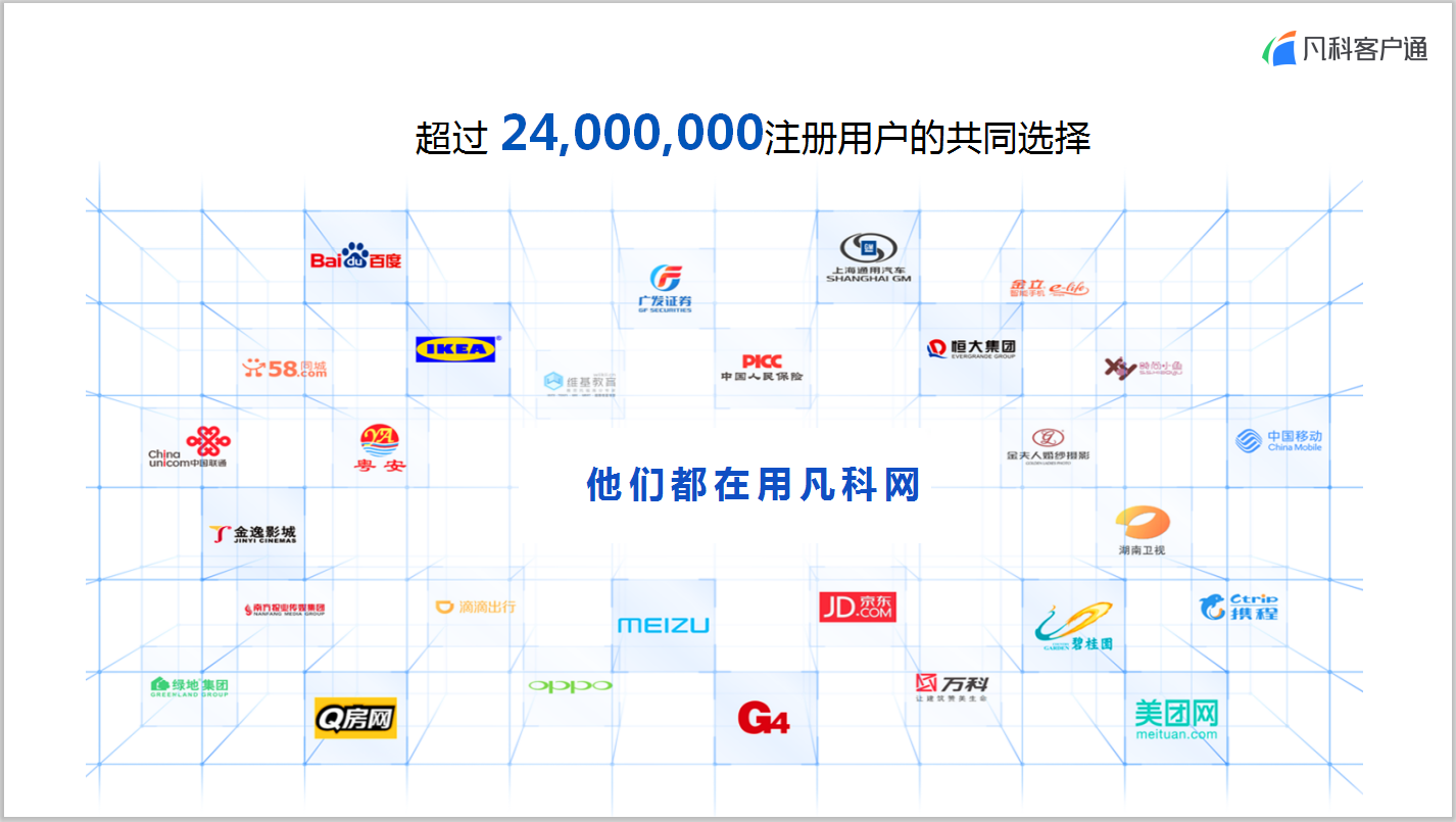 凡科客户通—家装建材行业解决方案